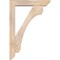 Ekena Millwork Legacy Slat Smooth Bracket w/ Offset Brace, Douglas Fir, 5 1/2"W x 26"D x 38"H BKT0604X26X38LEC06SDF - alternate 3